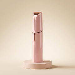 The Milara Face Shaver in blush pink